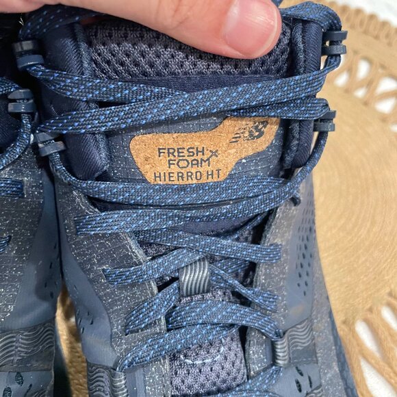 New Balance Fresh Foam X Hierro Mid Vintage Indigo Hiking Boot Size 11 - Picture 10 of 10